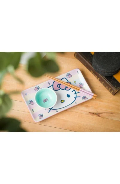 Hello Kitty 3-piece Sushi Set In Multi