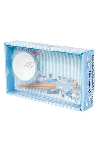 Sanrio Cinnamoroll 3-piece Sushi Set In Blue