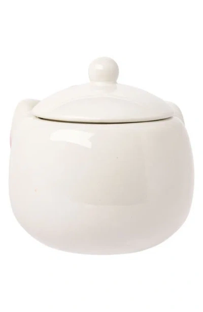 Hello Kitty Ceramic Snack Jar In White