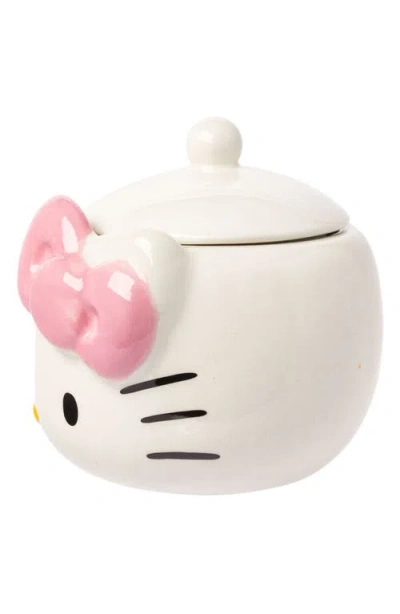 Hello Kitty Ceramic Snack Jar In White