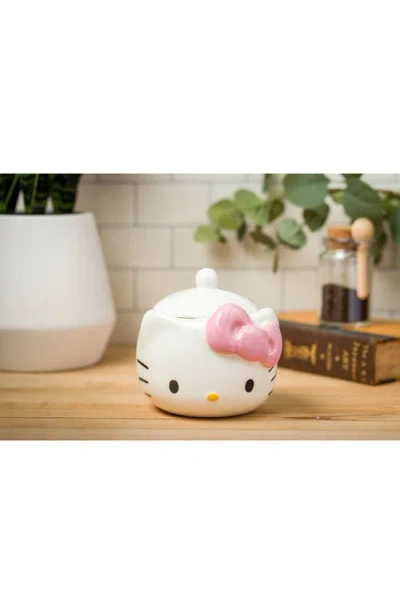 Hello Kitty Ceramic Snack Jar In White