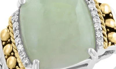 Effy Jade & Diamond Ring In Multi