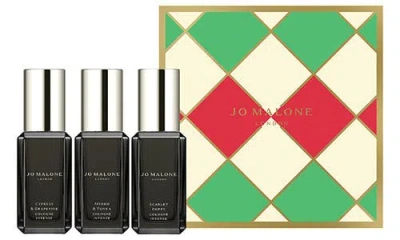 Jo Malone London ™ Mini Cologne Intense Trio Holiday Gift Set $96 Value In Transparent