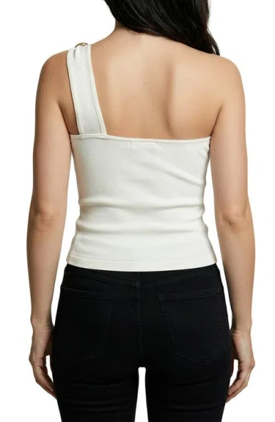 Bluegrey One-shoulder Knit Top In Neutral