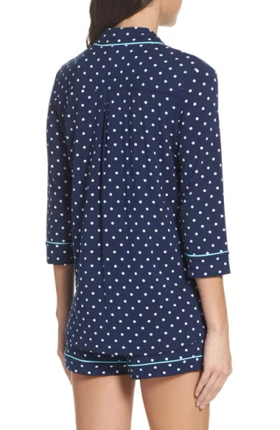 Pj Salvage Print Short Pajamas In Blue