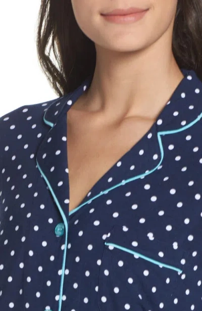 Pj Salvage Print Short Pajamas In Blue