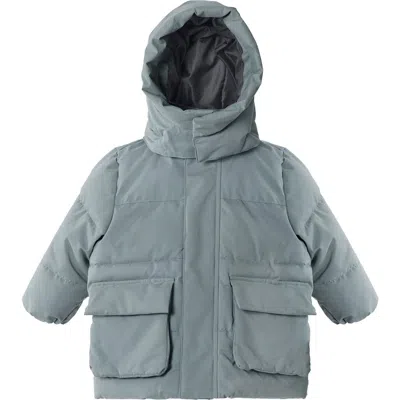 7 A.m. Enfant Kids' Benji Water Repellent Puffer Jacket In Blue