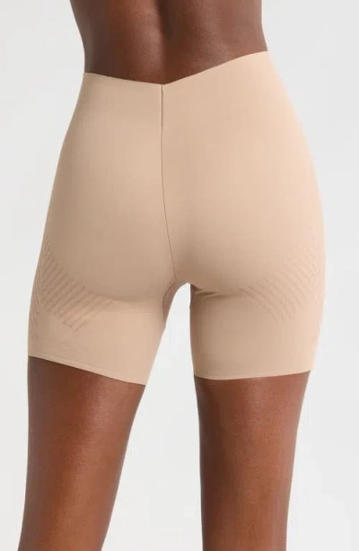 Tc Rear Lift Shaper Bike Shorts In Brown