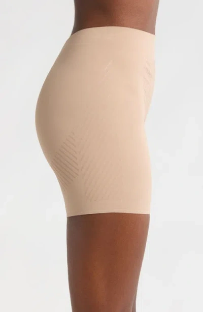 Tc Rear Lift Shaper Bike Shorts In Brown