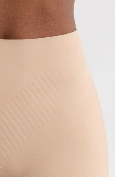 Tc Rear Lift Shaper Bike Shorts In Brown