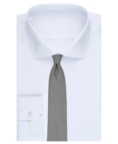 Club Room Men's Medovie Dot Tie, Exclusively At Macy's In Gray