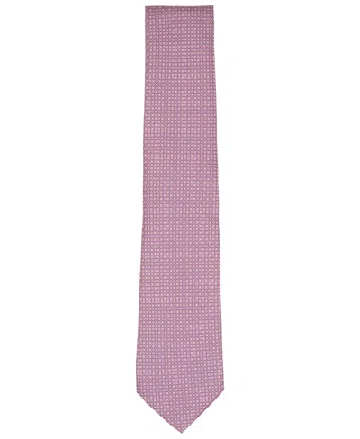 Club Room Men's Medovie Dot Tie, Exclusively At Macy's In Pink
