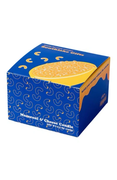 Southlake Gifts Macaroni And Cheese Pasta Candle In White