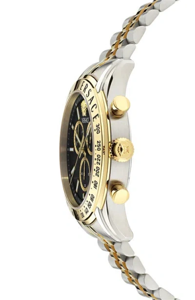 Versace Master Chronograph, 44mm In Gold