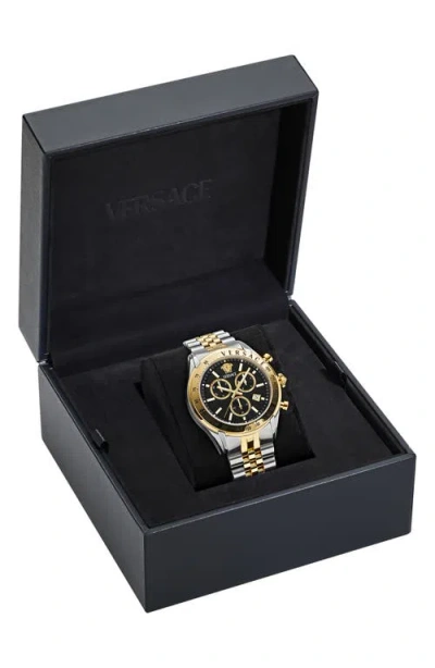 Versace Master Chronograph, 44mm In Gold