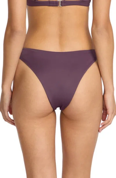 Volcom Simply Seamless Hipster Bikini Bottoms In Purple