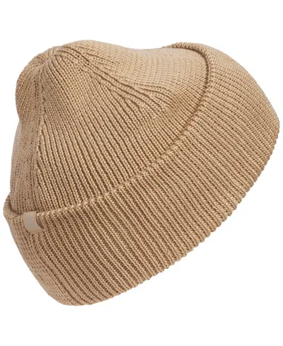 Adidas Originals Women's Premium Cuff-fold Beanie In Brown