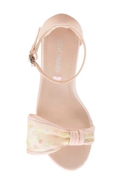 Steve Madden Kids' Jabigl Ankle Strap Sandal In Neutral
