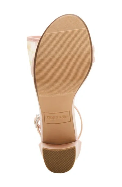 Steve Madden Kids' Jabigl Ankle Strap Sandal In Neutral