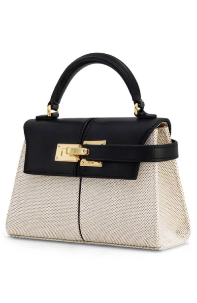 Jw Pei Elise Faux Leather Top Handle Bag In Neutral