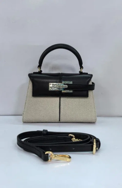 Jw Pei Elise Faux Leather Top Handle Bag In Neutral