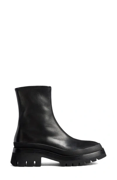 Khaite Fallon Lug Sole Bootie In Black