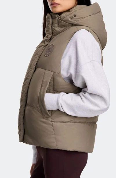 Canada Goose Junction 750 Fill Power Down Puffer Vest In Green