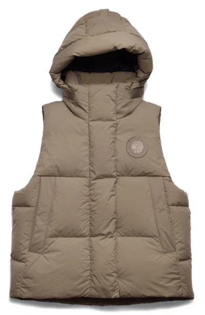 Canada Goose Junction 750 Fill Power Down Puffer Vest In Green