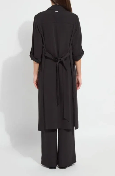 Lyssé Lysse Ellison Seamed Wide Leg Trousers In Black