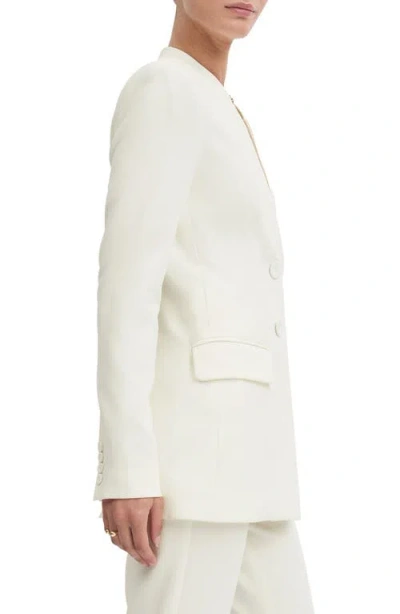 Favorite Daughter The Celeste Double Breasted Blazer In White