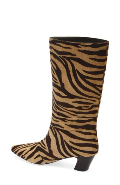 Loeffler Randall Cleo Bootie In Animal Print
