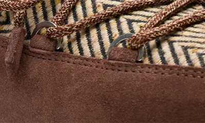 Moon Boot X Guest In Residence Suede Shearling-trim Chalet Mules In Brown