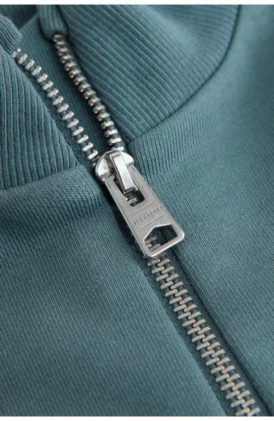 Smallsaints By Allsaints Kids' Biggy Quarter Zip Sweatshirt In Blue