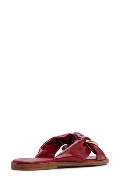 Aldo Isolde Slide Sandal In Red