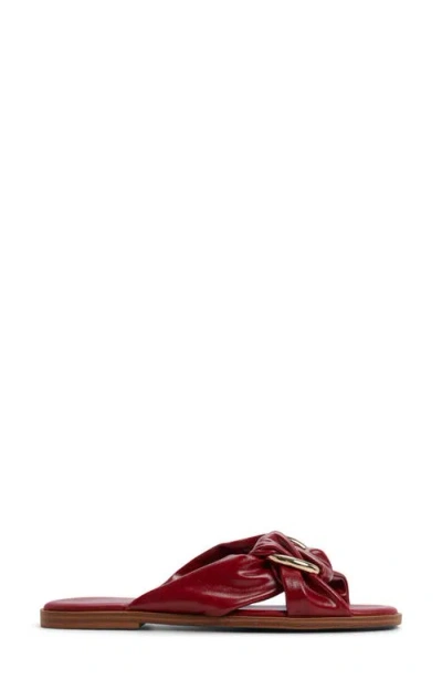 Aldo Isolde Slide Sandal In Red