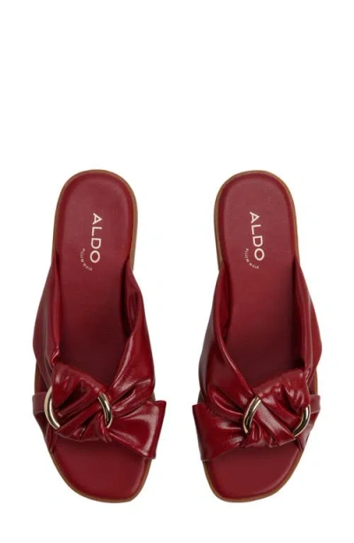 Aldo Isolde Slide Sandal In Red