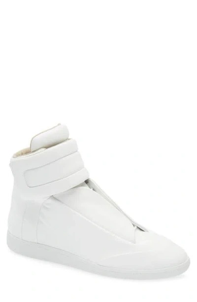 Maison Margiela Future Sneaker With Padded Ankle Strap For Men In White