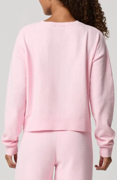 Florence By Mills Relaxed Chenille Sweater In Pink