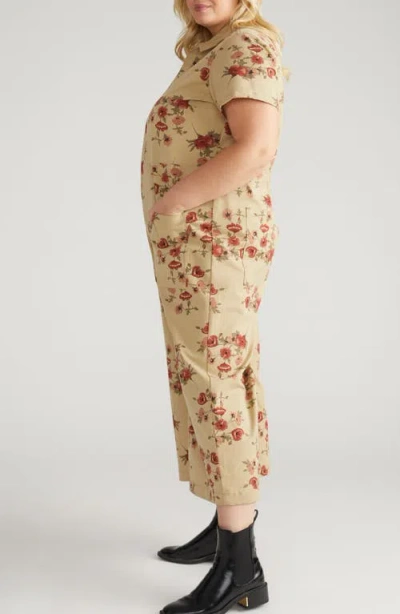 Universal Standard Kate Twill Jumpsuit In Neutral