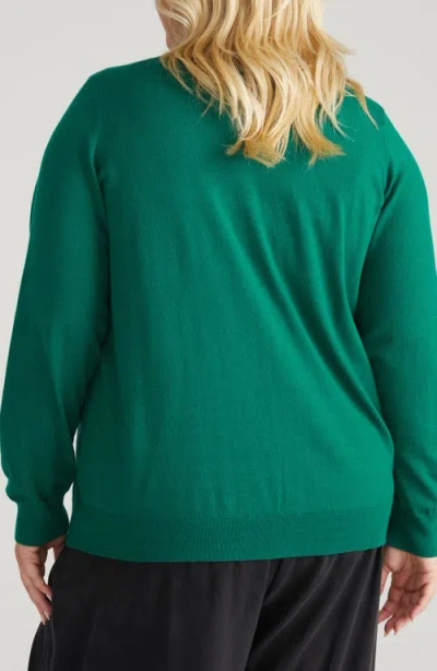 Universal Standard Cosmo Cardigan In Green