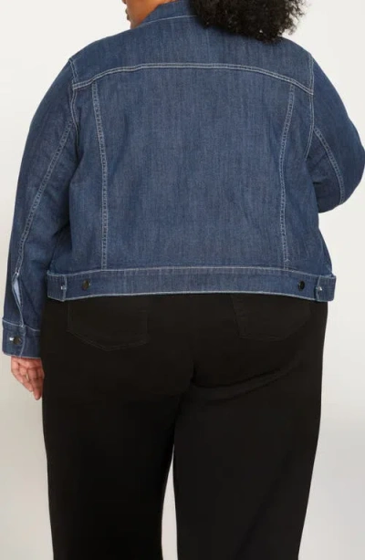 Universal Standard Kelsey Denim Jacket In Blue