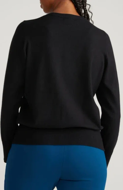 Universal Standard Savvy Cardigan In Black