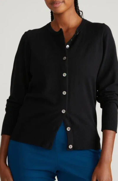 Universal Standard Savvy Cardigan In Black