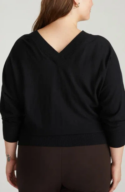 Universal Standard Savvy Sweater In Black