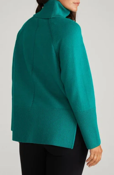 Universal Standard Yolanda Turtleneck Sweater In Blue