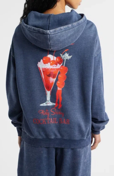 Boys Lie X Loverboy Racer Hoodie In Blue