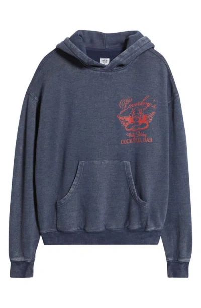 Boys Lie X Loverboy Racer Hoodie In Blue