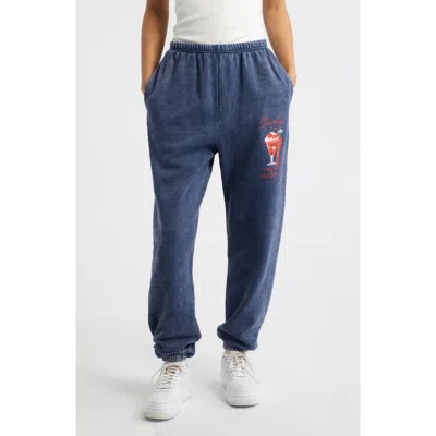 Boys Lie Lover Boy Kimmy Cotton Blend Sweatpants In Blue