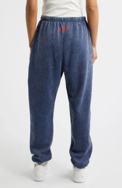 Boys Lie Lover Boy Kimmy Cotton Blend Sweatpants In Blue
