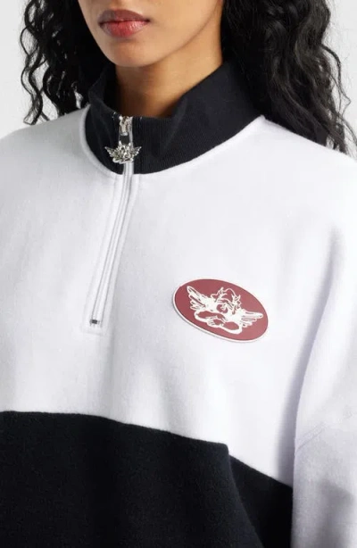 Boys Lie Sideline Colorblock Alex Half Zip Sweatshirt In Multi